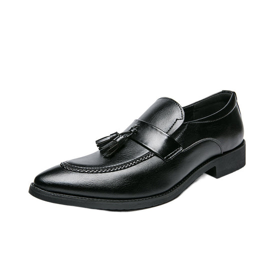 Zapatos de Cuero Casual Elegante con Borlas - Estilo Británico para Hombre - Image 5