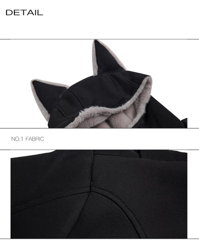 Suéter Hoodie Reversible de Algodón para Parejas - Abrigo de Montaña - Image 14