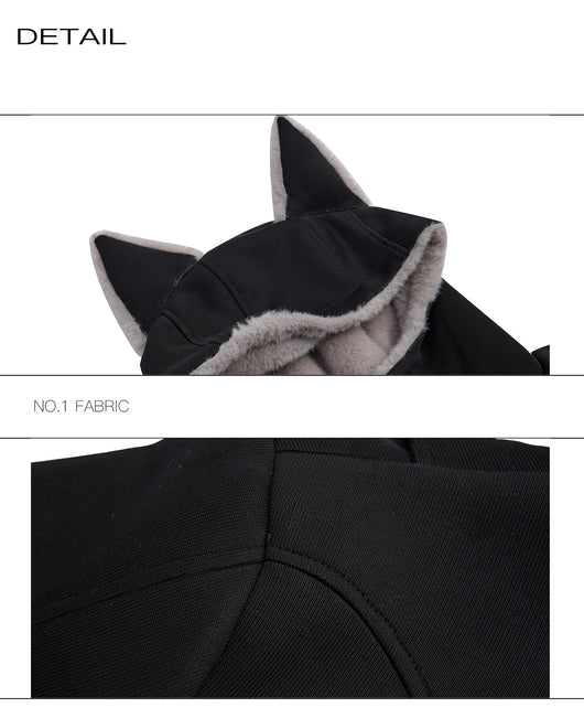 Suéter Hoodie Reversible de Algodón para Parejas - Abrigo de Montaña - Image 14