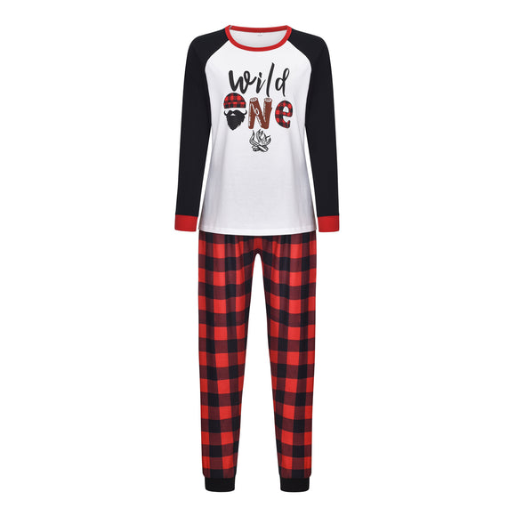 Pijamas Estampado Alce Cartoon para Toda la Familia