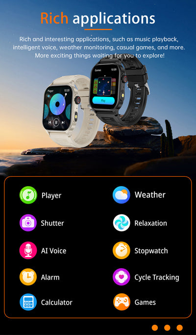 Reloj Inteligente de Salud con Monitor de Frecuencia Cardíaca y Presión Arterial - Image 17