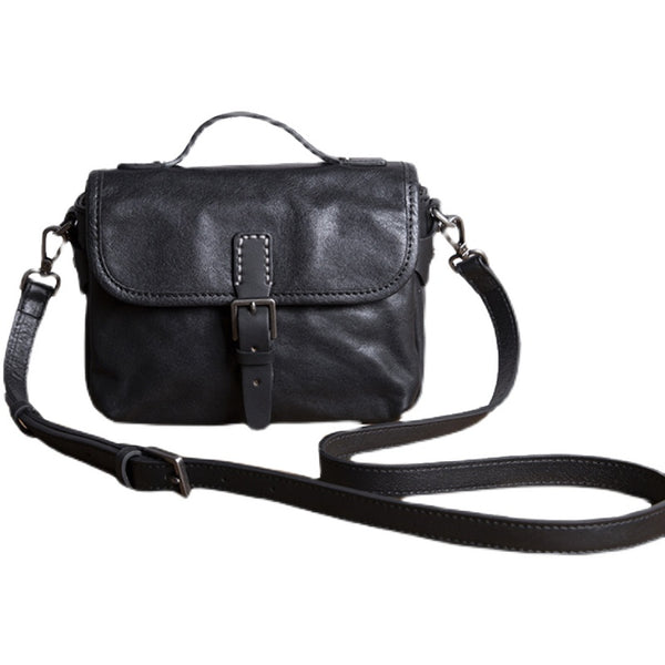 Bolso de Cuero Genuino Retro para Hombre - Artesanal - Image 5