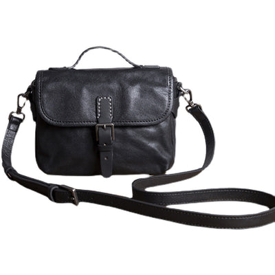 Bolso de Cuero Genuino Retro para Hombre - Artesanal - Image 5