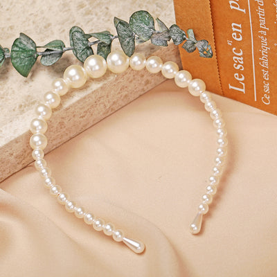 Tiara de Presión Temperamento Princesa - Accesorio de Novia Retro con Red de Hada - Image 30