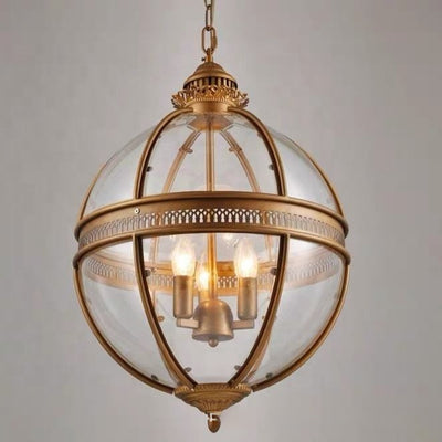 Lámpara Colgante de Cristal Estilo Industrial Retro para Hoteles y Comedores - Image 12