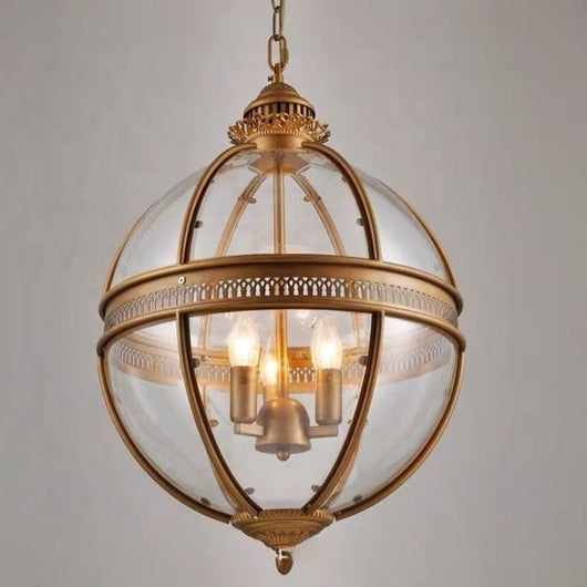 Lámpara Colgante de Cristal Estilo Industrial Retro para Hoteles y Comedores - Image 12