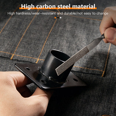 Juego de Limas de Metal con Mango Plástico Ergonómico - Image 3