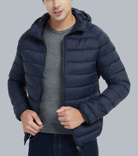 Abrigo Deportivo Ligero con Capucha - Chaqueta Térmica Impermeable para Invierno - Image 5