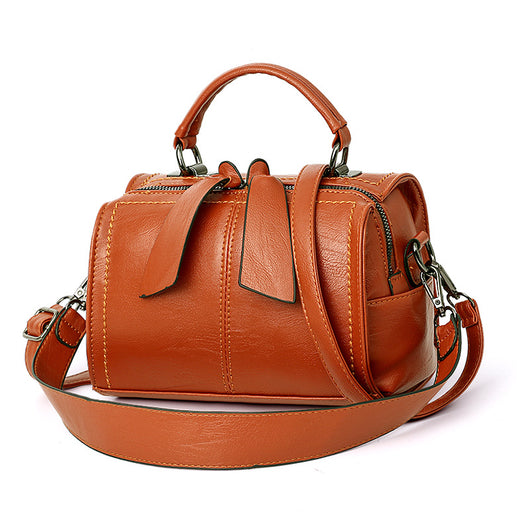 Bolso Boston de Cuero Suave para Mujer - Image 7