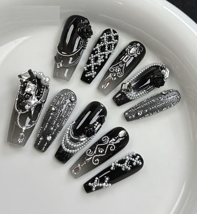 Esmalte de Uñas Quanhua Night Island - Acabado Oscuro y Sofisticado - Image 2