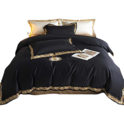 Juego de Cama 4 Piezas Algodón Pima 120s Bordado Premium - Image 13