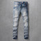 Men's Ripped Jeans European and American Style