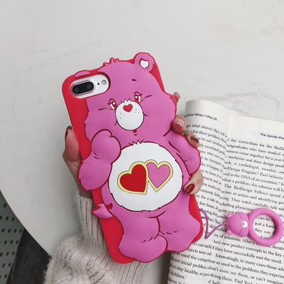 Funda para Celular Osito Arcoíris Divertido - Image 7