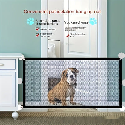 Red de Protección sin Agujeros para Mascotas - Interior y Exterior