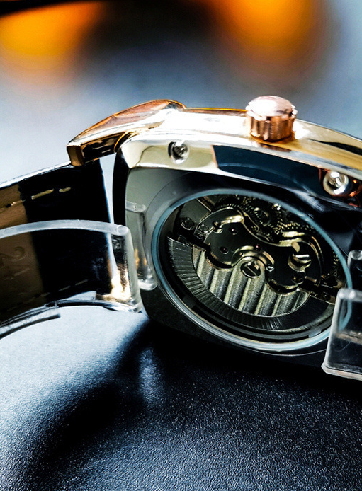Reloj Mecánico Automático Hombre Esfera Grande Cuadrada - Image 22