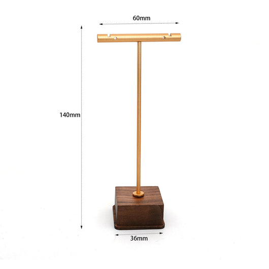 Organizador de Joyas en Madera y Cobre - Exhibidor de Collares y Aretes - Image 13
