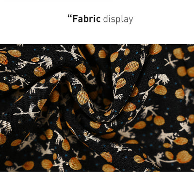 Vestido Floral Elegante con Solapa y Costuras Decorativas - Image 12