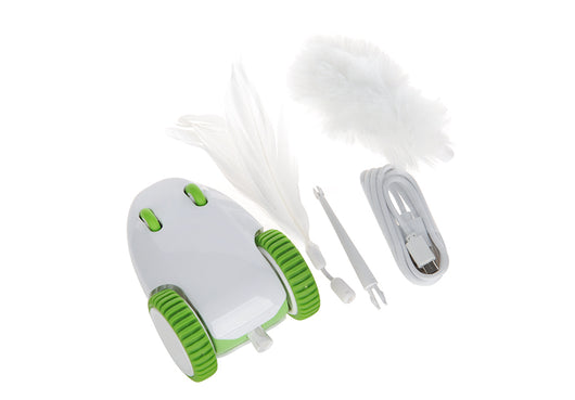 Juguete Interactivo para Gatos con Cabezal de Plumas Reemplazable - Image 8