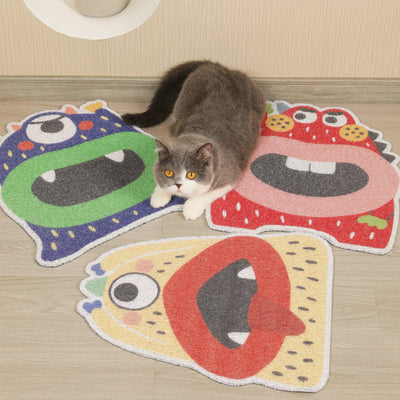 Tapete Arenero para Gatos - Bandeja Contenedora de Arena