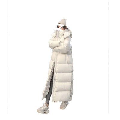 Chaqueta Acolchada Impermeable con Capucha para Mujer - Image 7