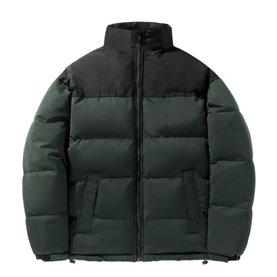 Abrigo Acolchado Holgado para Hombre - Abrigo Grueso de Algodón - Image 3