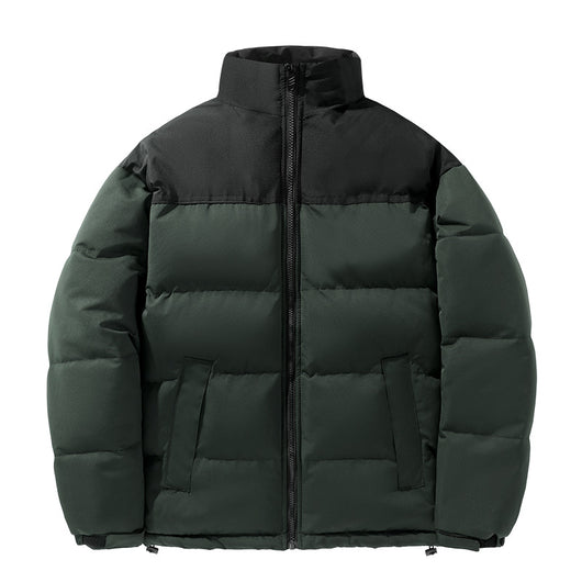 Abrigo Acolchado Holgado para Hombre - Abrigo Grueso de Algodón - Image 3