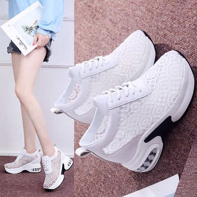 Zapatillas Deportivas Casuales para Mujer con Plataforma y Malla Transpirable - Image 4