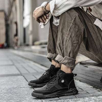 Botas Martin para Hombre - Zapatos de Otoño Resistentes y Elegantes - Image 22