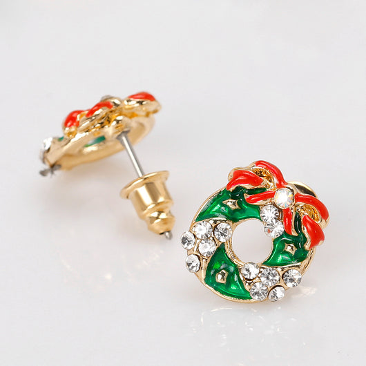 Adornos Navideños Personalizados con Pintura de Diamantes en Aleación de Moda - Image 7