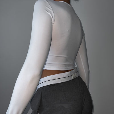 Blusa Manga Larga Elegante para Mujer - Image 4