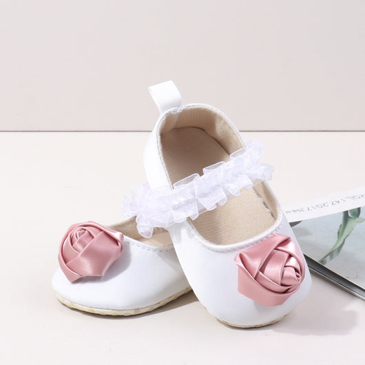 Zapatos Occidentales para Niña con Suela Suave y Detalles de Seda Imitada - Image 15