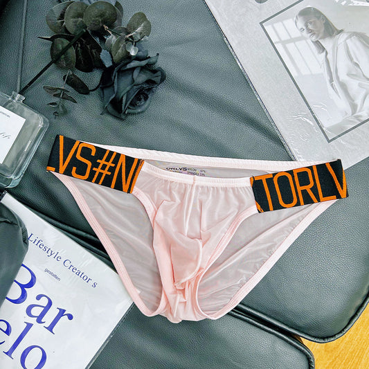 Bóxer Deportivo Transparente de Talle Bajo para Hombre