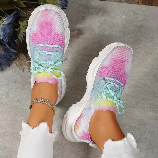 Zapatillas Deportivas Slip-On con Flores 3D - Tecnología Flyknit Ligera - Image 8