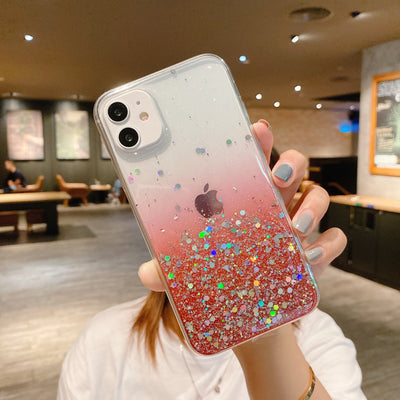 Funda iPhone 12/11 Pro Transparente con Brillo - Protección Elegante - Image 7