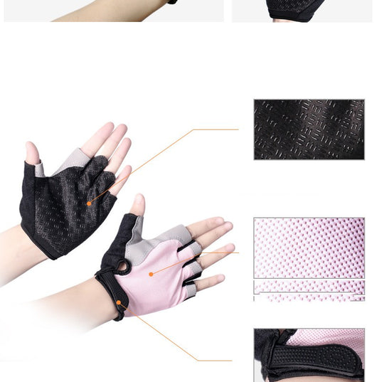 Guantes Antideslizantes y Transpirables con Dedos Descubiertos - Image 3