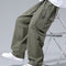 Pantalones Cargo Rectos para Niños con Bolsillos Amplios y Cordón Ajustable