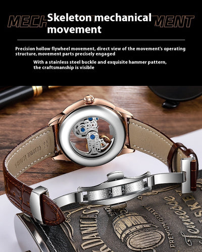 Reloj Mecánico de Lujo con Zirconia Resistente al Agua - Image 17