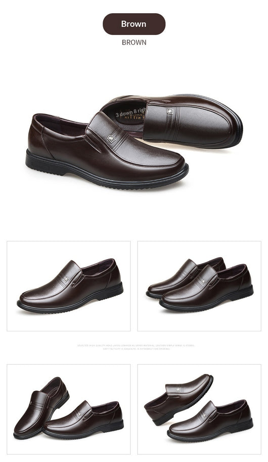 Zapatos Casuales de Cuero Genuino para Hombre - Suela Plana Antideslizante - Image 16