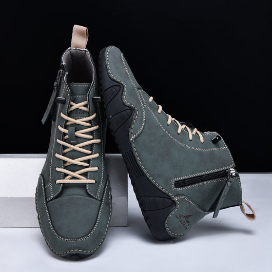Botas Altas Artesanales para Hombre - Estilo Casual y Cómodo - Image 31