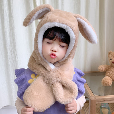 Gorro Infantil con Orejas de Conejo - Bufanda Integrada - Image 14