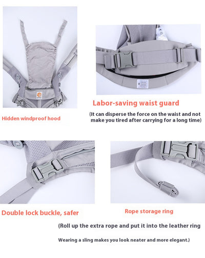 Cargador de Bebé Frontal y Dorsal Multiusos para Todas las Estaciones - Image 3