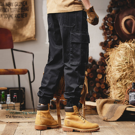 Pantalones Cargo Oversize Pesados para Hombre