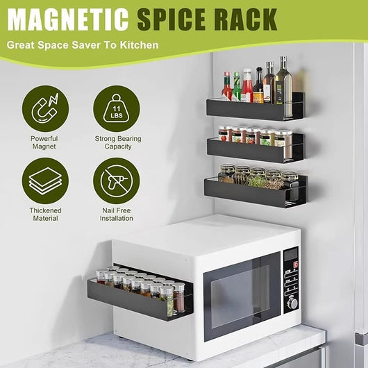 Organizador Magnético de Especias y Condimentos para Refrigerador - Image 30