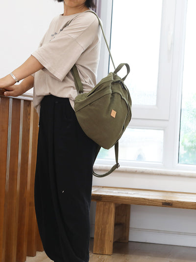 Mochila de Tela Minimalista para Estudiantes y Profesionales - Image 9