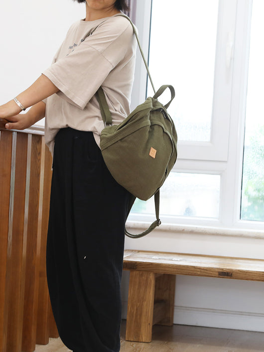 Mochila de Tela Minimalista para Estudiantes y Profesionales - Image 9