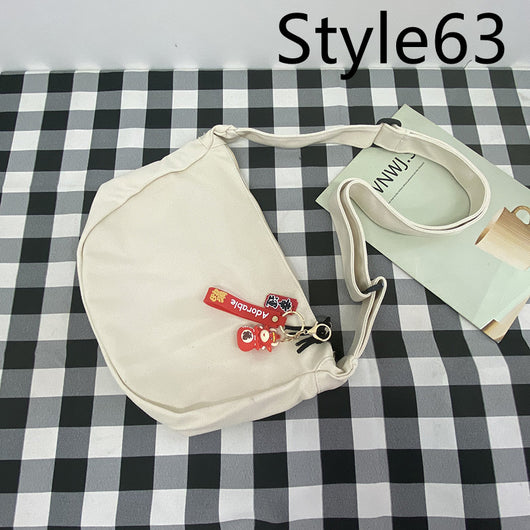 Bolsa Mensajero de Lona para Hombre - Bolso de Hombro Ligero y Versátil - Image 66