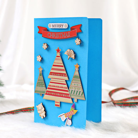 Kit de Tarjetas Navideñas Personalizadas DIY con Diseños Infantiles - Image 6