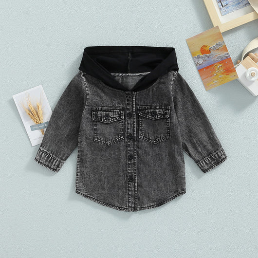 Abrigo Vaquero con Capucha para Niños y Niñas - Estilo Cowboy Elegante - Image 5