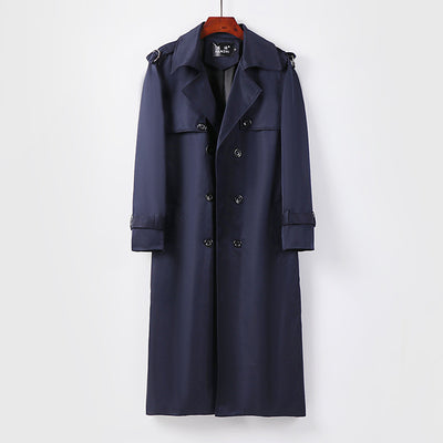 Abrigo Gabardina Larga Oversized Tallas Grandes Hombre - Image 10