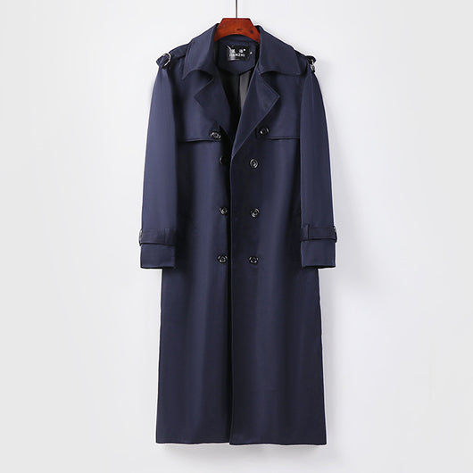 Abrigo Gabardina Larga Oversized Tallas Grandes Hombre - Image 10